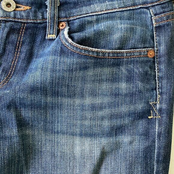 LUCKY Brand Dark Washed Flare Jeans Size 8/29 - Picture 6 of 10